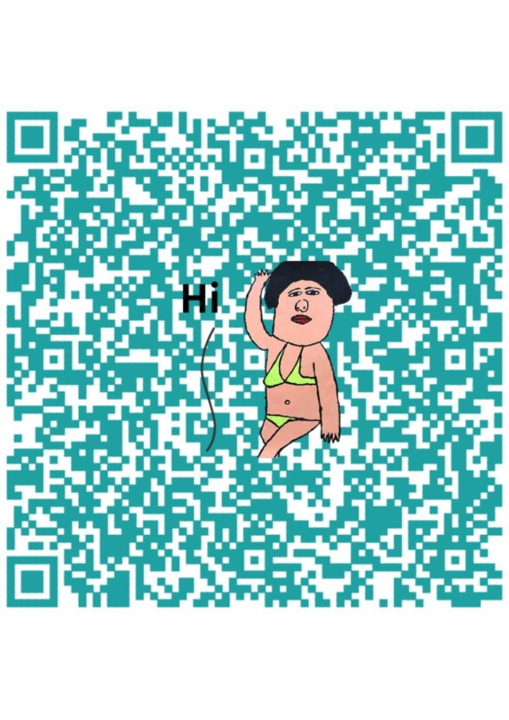 Download QR code of i-dArt daily sticker pack