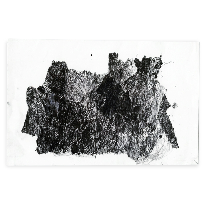 LEUNG Kam Hung 梁錦鴻_警察巡邏隊_58x38.5cm