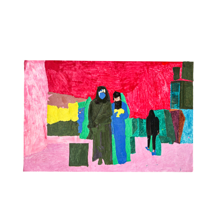 同行_Colleague_58.5x38.5cm