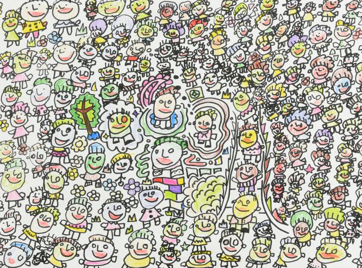 TK杜麗齡 開心晴朗 42cm x 30cm