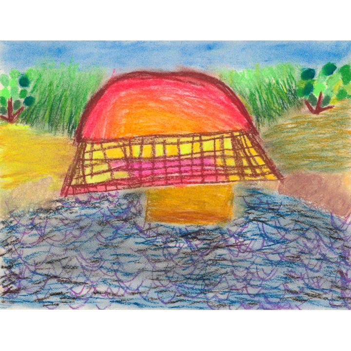 AU Tin-ki_洋蔥糕_28x29.5cm_乾粉彩 (11)