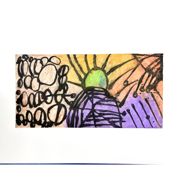 CHUNG Ka-kay, Dicky 鍾嘉麒_日落_60x30cm
