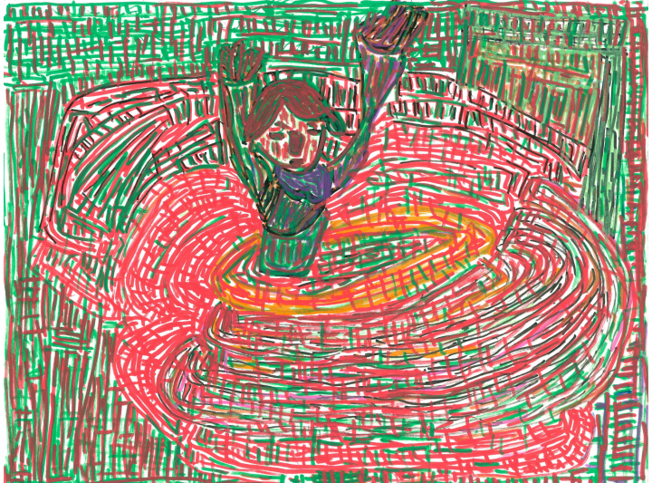 LEONG Iat-hong_Woman in Vortex of Anxiety