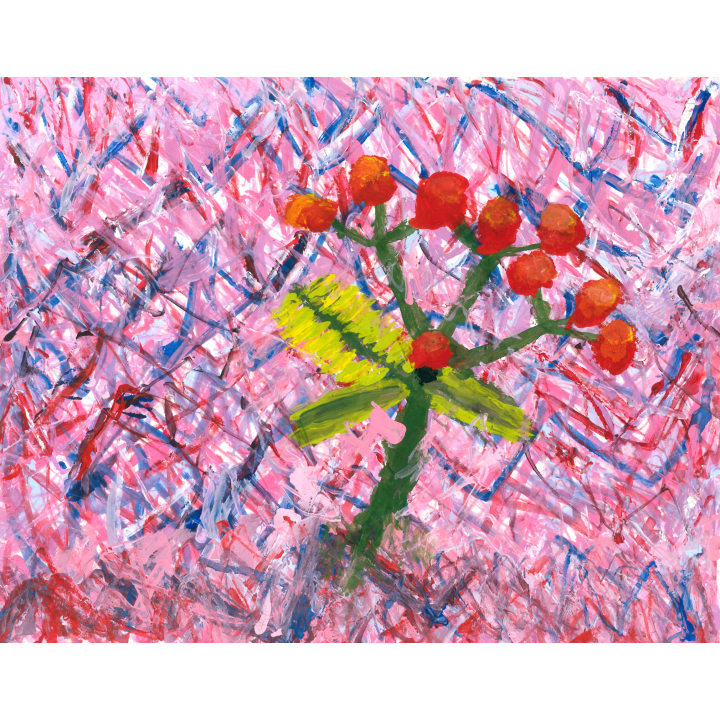 28_AU Tin-ki_Hollyhocks in the Lines