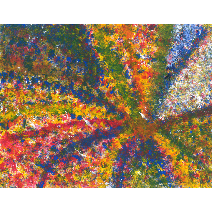 29 cm x 38cm Acrylic on paper 季節 Season