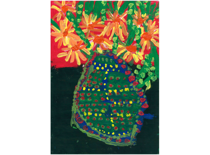 彭武強_瓶中花_Flowers in Vase