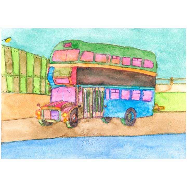 CHAU Chi-man 周志文_雙層巴士